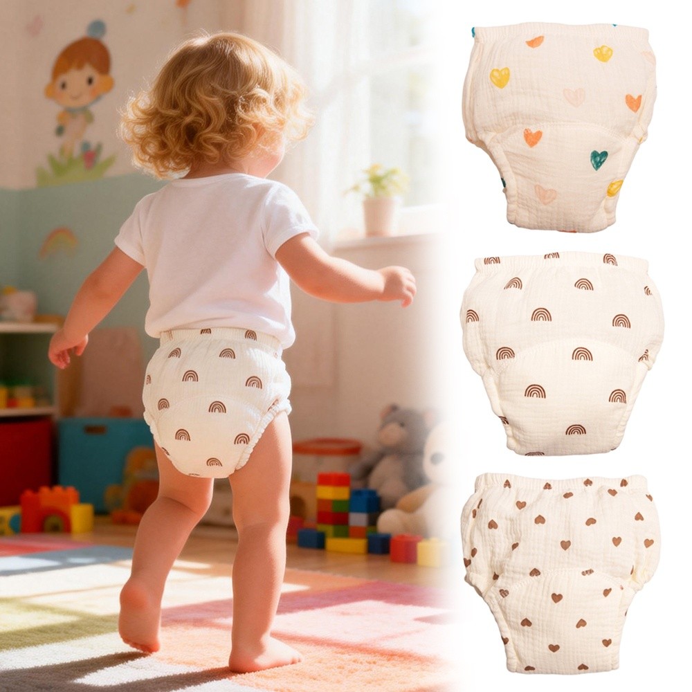 Toddler Training Pants Leak Proof - Calças de Treinamento para Bebês em