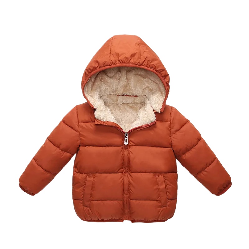 Toddler Boy Winter Fleece Jacket - Casaco Infantil de Inverno 2026, Jaqueta
