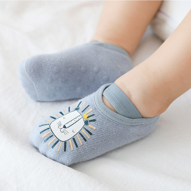 Unisex Baby Socks Non Slip - Bebê antiderrapante meias meninos meninas recém-nascidos