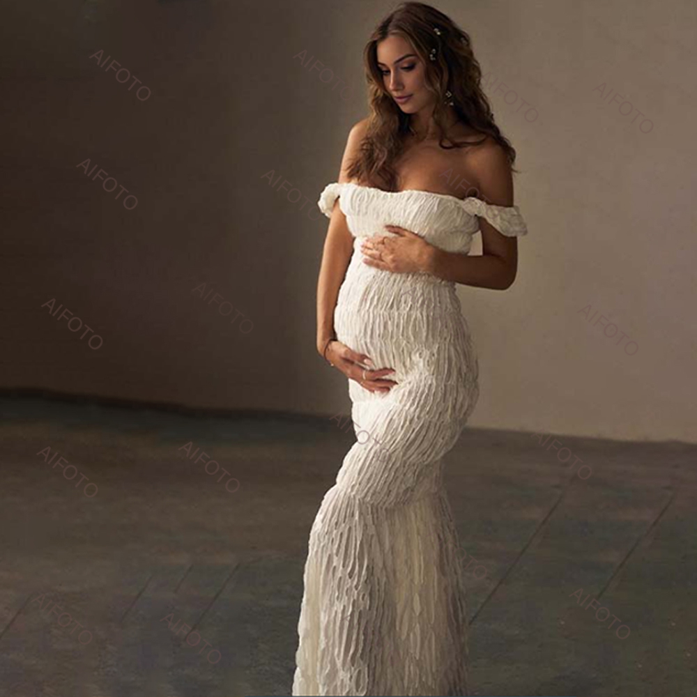 Maternity Wear - Vestido de maternidade para estúdio de