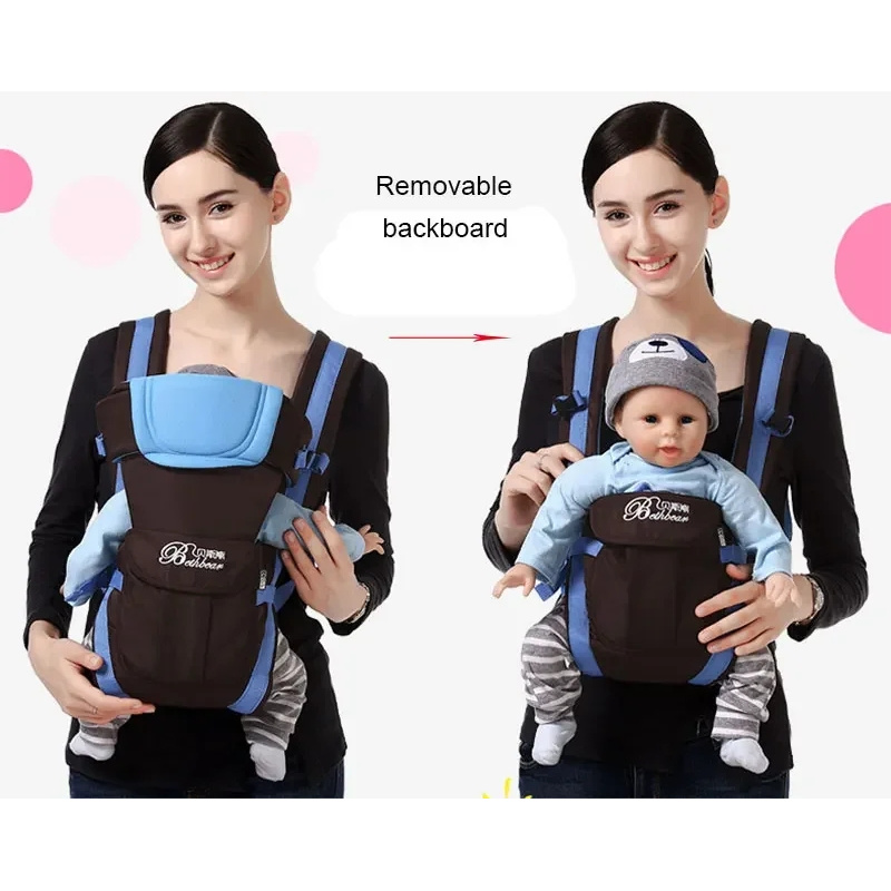 Ergonomic Baby Carrier Newborn To Toddler - Porta-bebês, porta-mochila ergonômica 4 em 1,