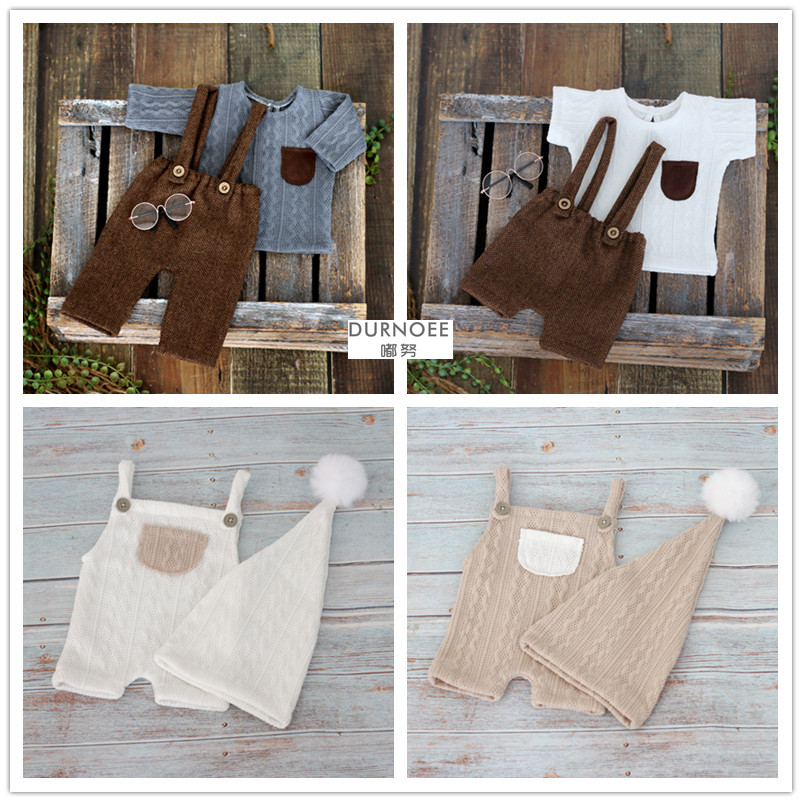 Adereços para fotografia de re - Infant Photography Props Outfit avaliação e preço