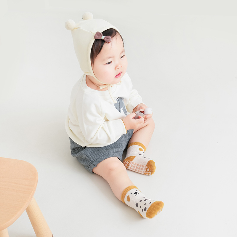 Moda bebê meias de chão bonito - Unisex Baby Socks Non Slip avaliação e preço