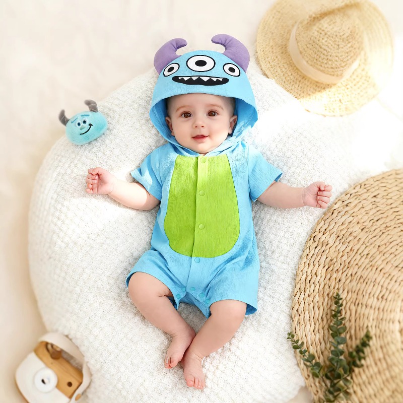 Macacão de Bebê Recém-Nascido  - Cotton Baby Onesies Zipper avaliação e preço