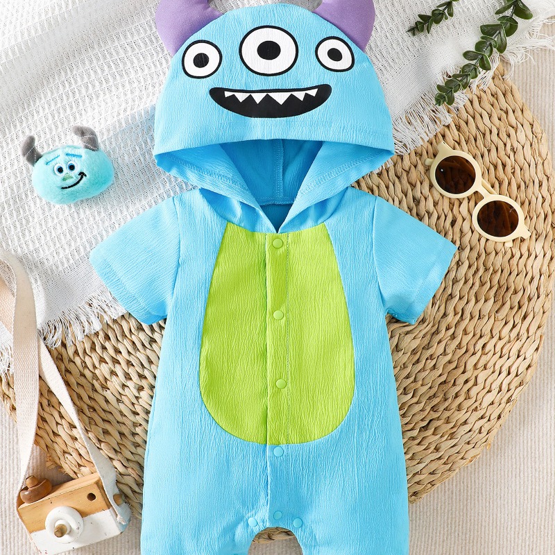 Macacão de Bebê Recém-Nascido  - Cotton Baby Onesies Zipper avaliação e preço