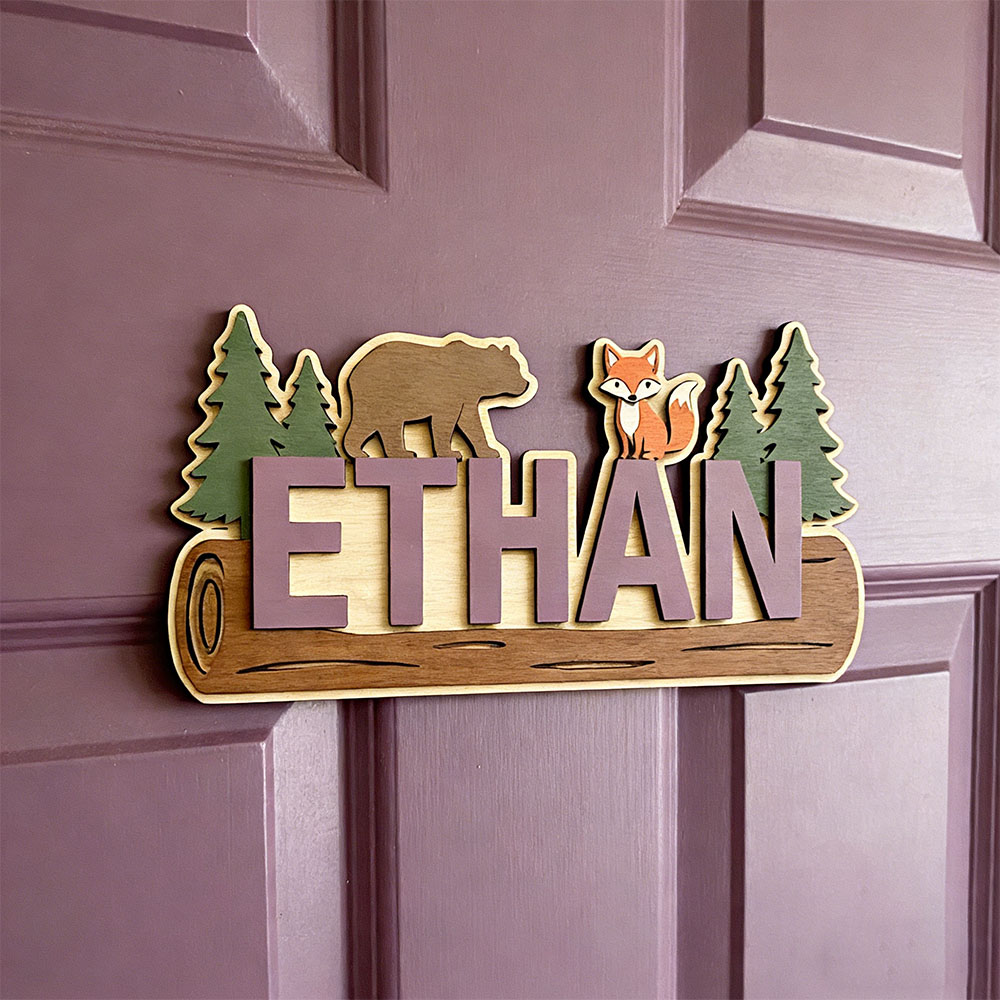 Placa de Madeira Personalizada - Nursery avaliação e preço