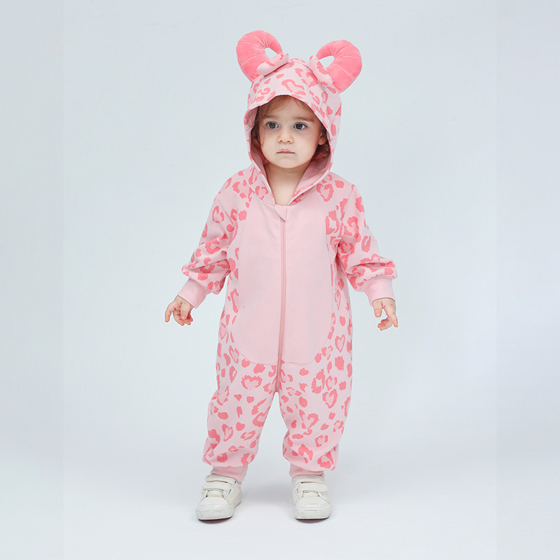 Primavera kigurumis bebê menin - Cotton Baby Onesies Zipper avaliação e preço
