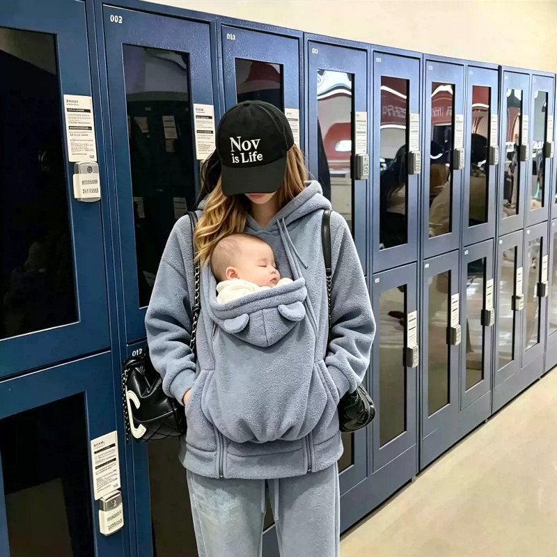 Casaco com Capuz de Lã para Be - Maternity Wear avaliação e preço