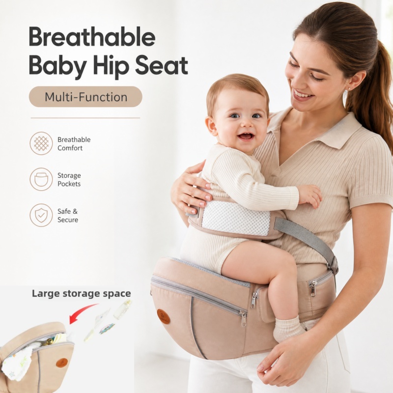 Canguru Ergonômico Respirável  - Ergonomic Baby Carrier Newborn To Toddler avaliação e preço