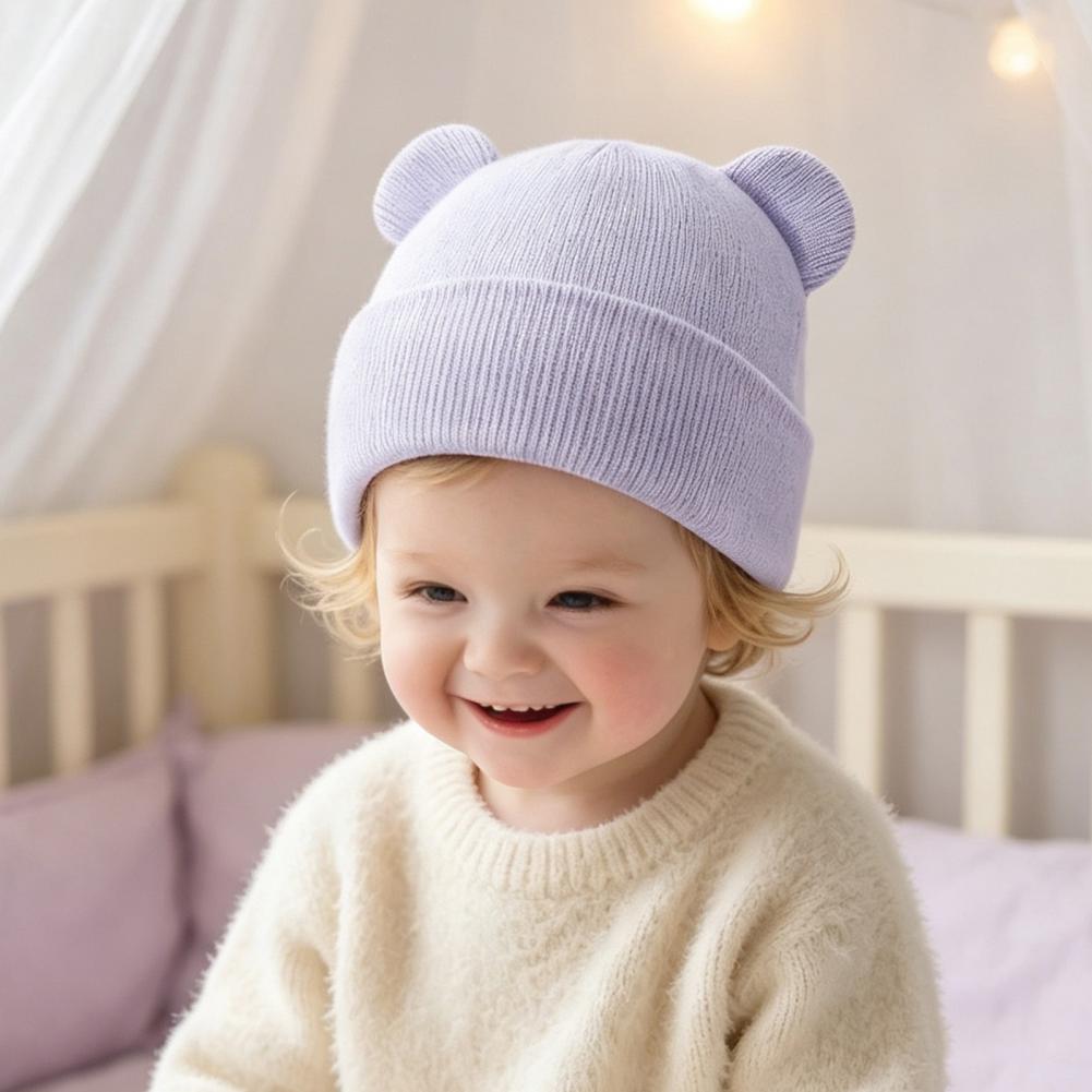 Gorro de inverno para bebé, ac - Infant Beanie Hat With Ears avaliação e preço