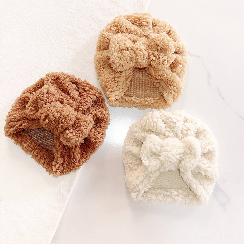 Bonito bebê recém-nascido nó t - Infant Beanie Hat With Ears avaliação e preço