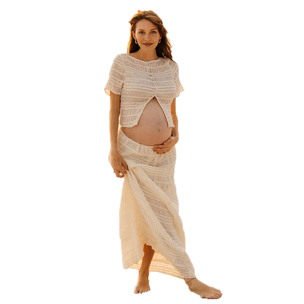 Maternidade photoshoot outfit  - Maternity Wear avaliação e preço