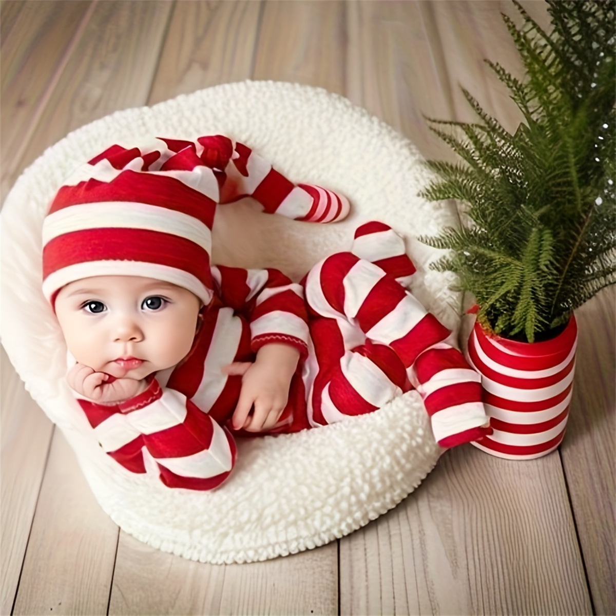 Macacão vermelho para recém-na - Infant Photography Props Outfit avaliação e preço