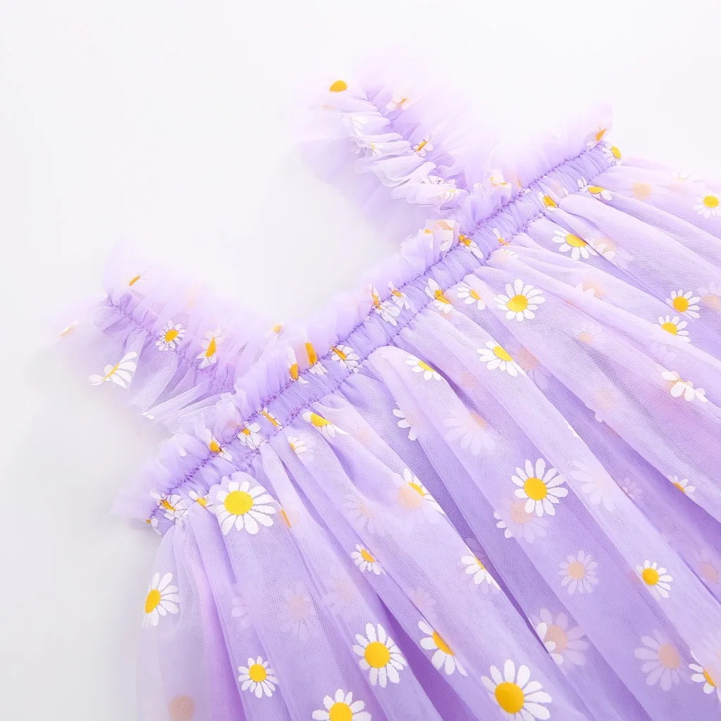 Vestido de tule para bebês men - Toddler Girl Tulle Party Dress avaliação e preço